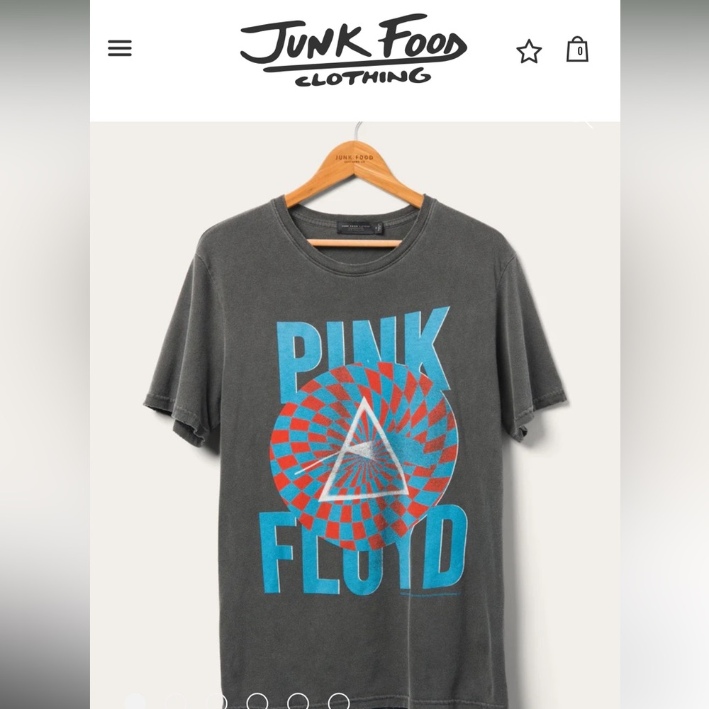{Junk Food} Pink Floyd Graphic Tee
